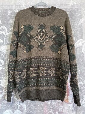 Vintage Tundra knit Sweater
